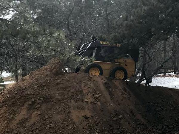 Excavation by Wayne Arnold in La Veta and Huerfano County