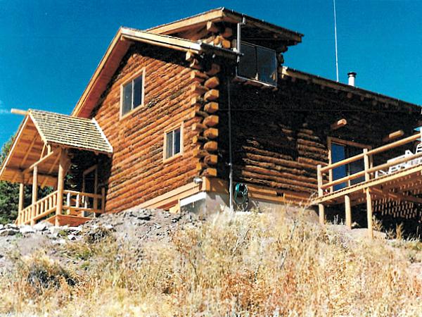Custom Log Home at Cordova Pass, Colorado Built by Wayne Arnold Excavating, LLC in La Veta and Huerfano County